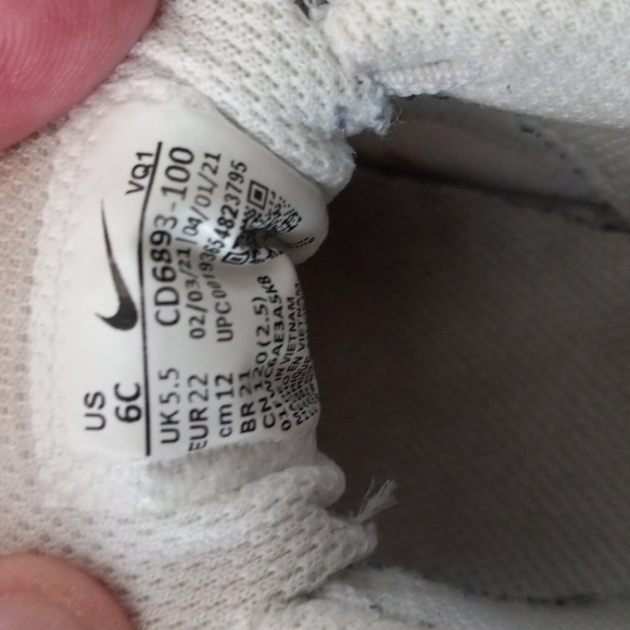 Nike Air Max Child size 6 slip on sneakers - Picture 7 of 7